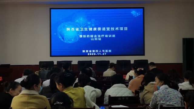 陕西省第四人民医院在山阳县成功举办省级适宜技术推广项目培训班