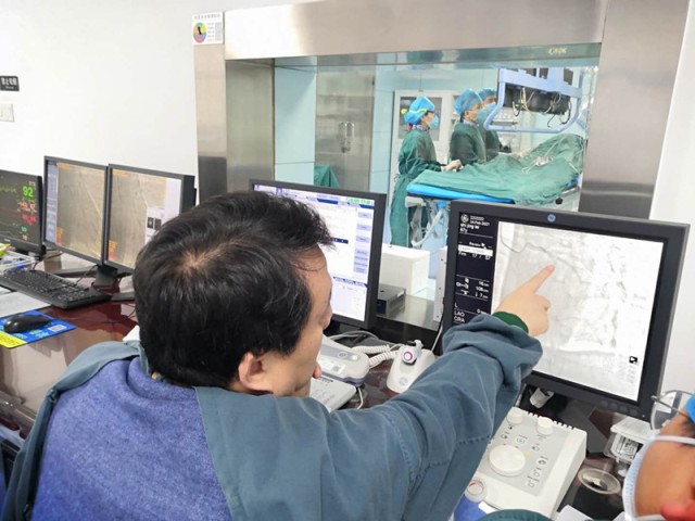 心梗救治，分秒必争--陕西省第四人民医院心内科成功抢救一名急性心肌梗死患者