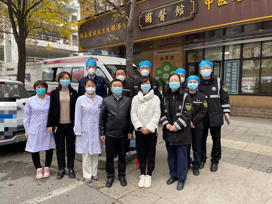 西安急救中心省四院韩森寨急救车组正式接诊