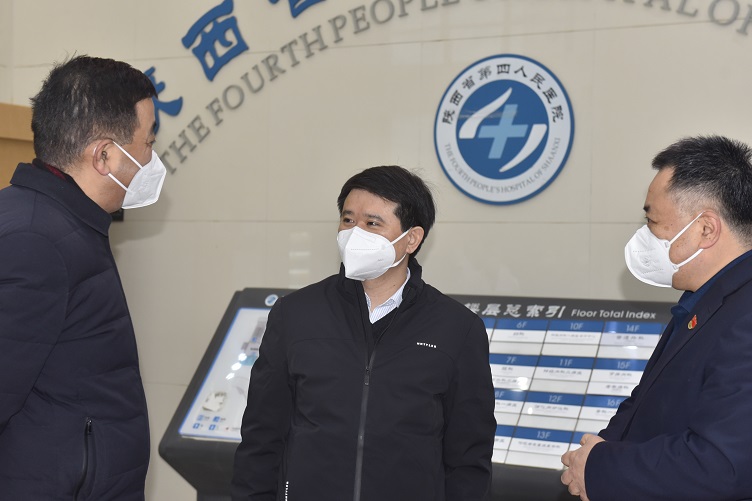 省卫生健康委领导来日韩无码
走访慰问坚守一线的医务人员