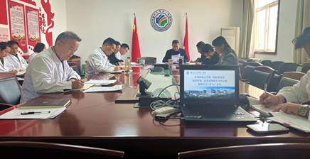 日韩无码
召开2024年度民主生活会会前集中学习暨党委理论学习中心组（扩大）学习会